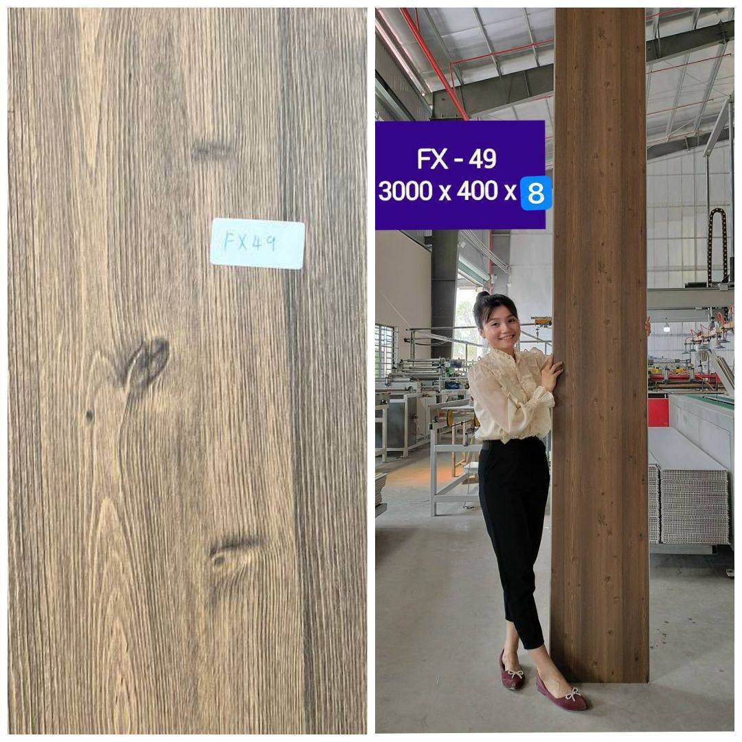 PVC-លាត CODE FX-49  ខ្នាត 3000*400*8L