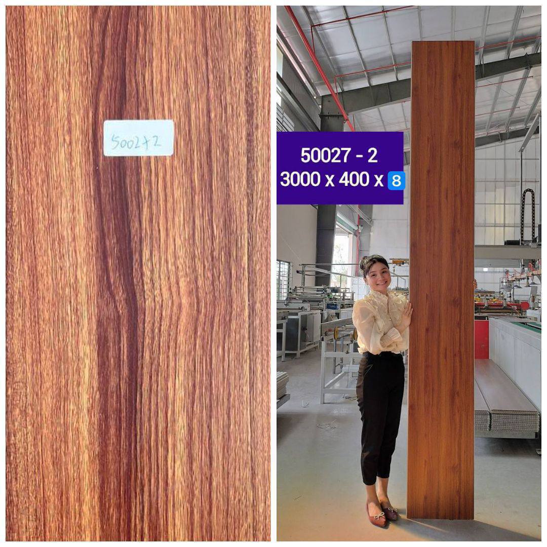 PVC-លាត CODE 50027-2  ខ្នាត 3000*400*8L